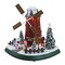 Icy Giftware; Icy Giftware LED Lighted Musical Windmill Farm Christmas Decoration - 9.25"; Category:Christmas Tabletop Decor; Image:2